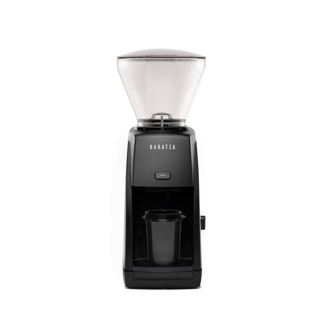 Baratza Encore ESP, Black, Espresso Grinder, front view, from Clive Coffee, knockout