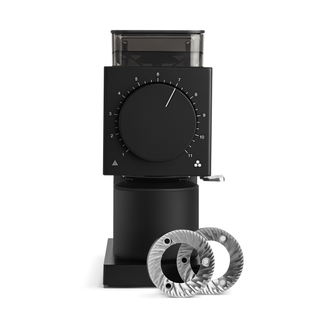 Fellow Ode Brew Grinder Gen 2 in black with burrs from Clive Coffee - knockout