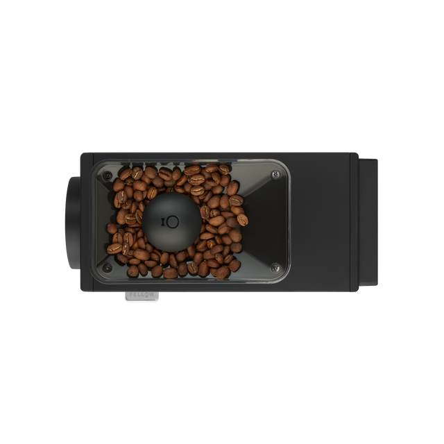 Fellow Ode Brew Grinder Gen 2 in black, top down from Clive Coffee - knockout